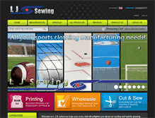 Tablet Screenshot of ljsewing.com